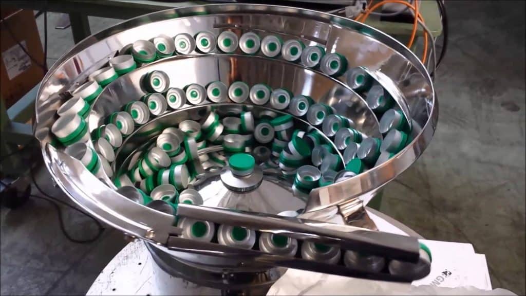 alimentadores vibratorios circulares